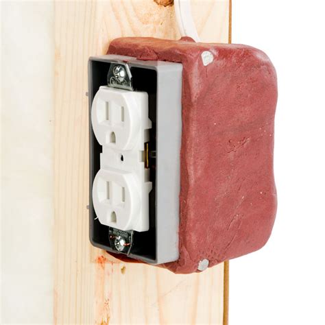 acoustic putty pads for electrical boxes|acoustical outlet box pads.